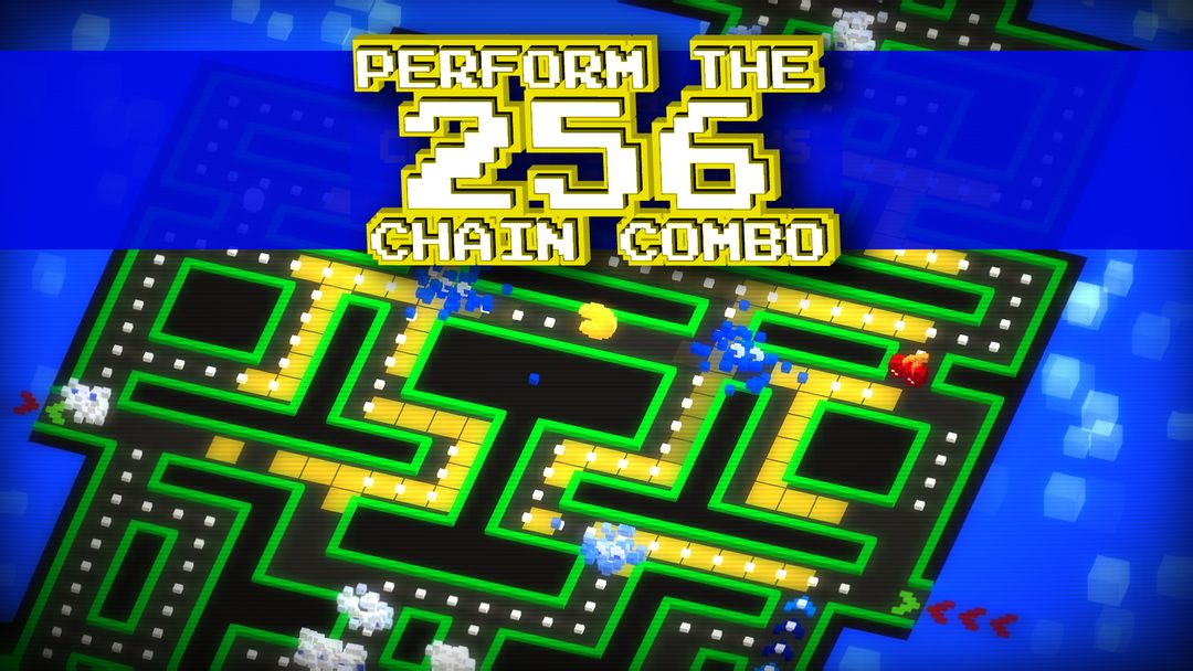 Screenshot of PAC-MAN 256 - Endless Maze