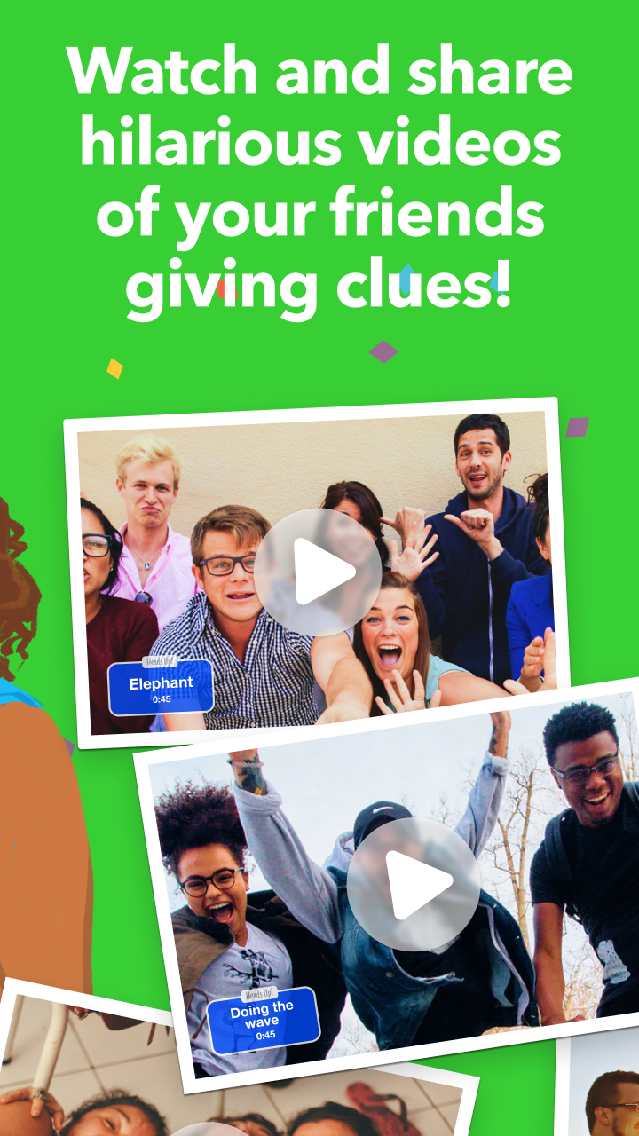 Heads Up! Game Screenshot