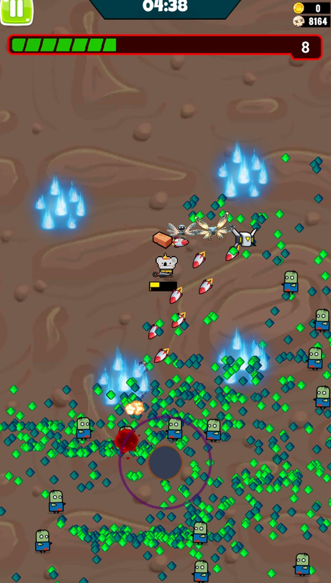 Screenshot of Monster Mayhem: Survival io