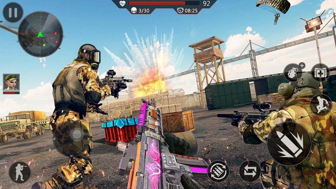 Commando Strike : Anti-Terrori 게임 스크린 샷