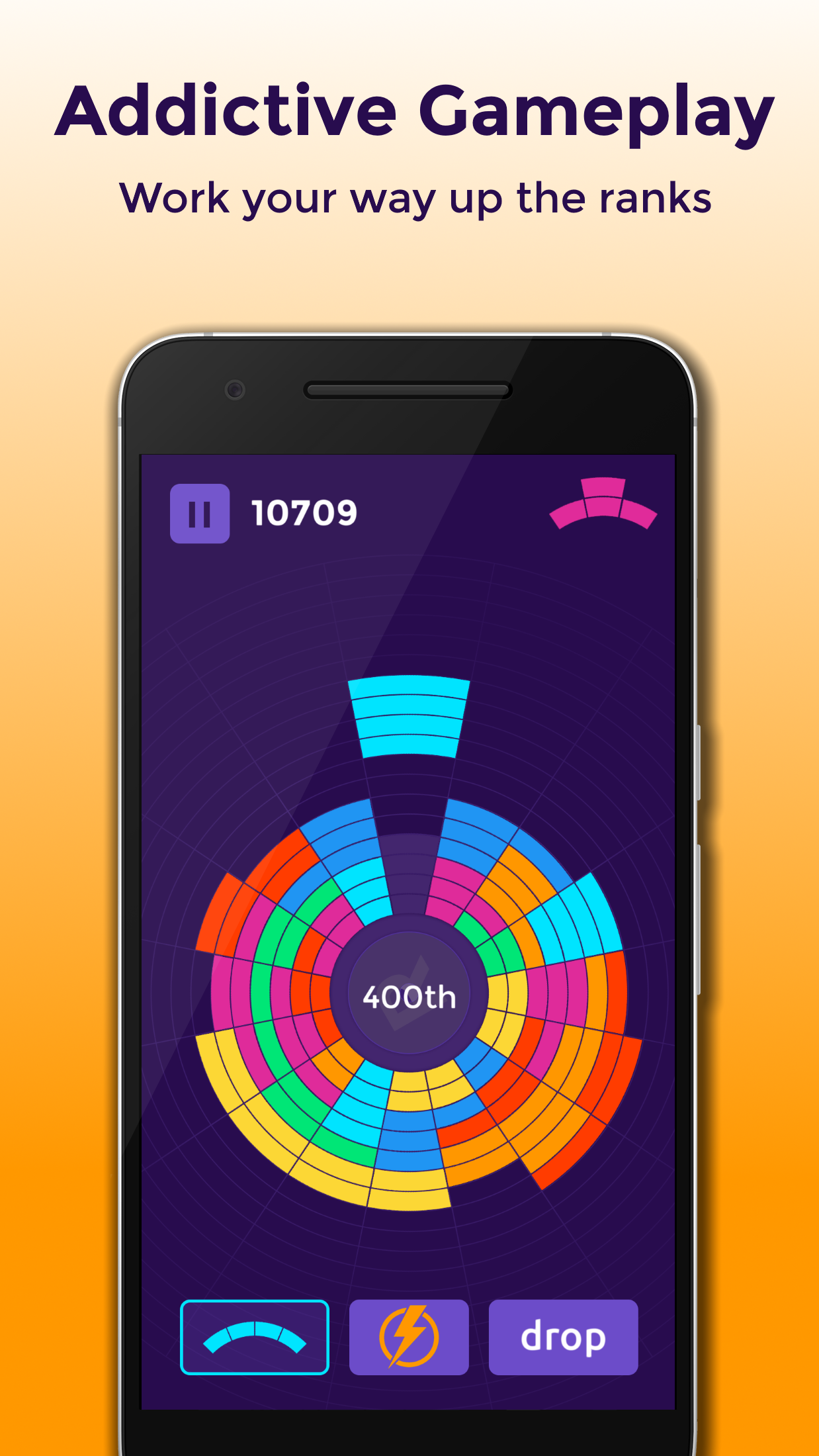 Rotatris – Color block puzzle ภาพหน้าจอเกม