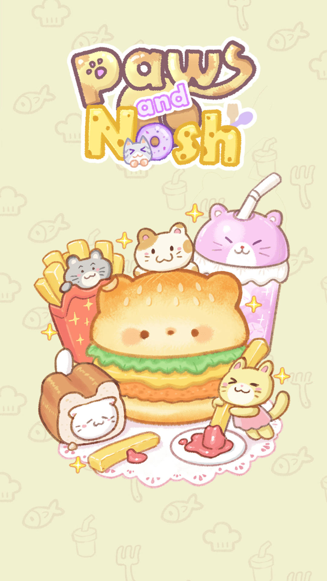 Paws and Nosh ゲームのスクリーンショット