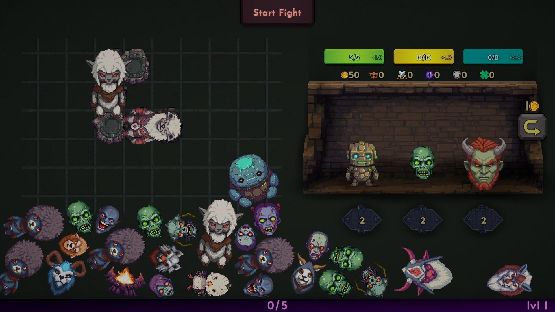 Backpack Monsters: Survivors Game Screenshot
