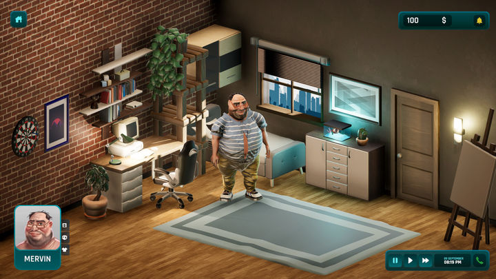 Скриншот игры Nerd Simulator