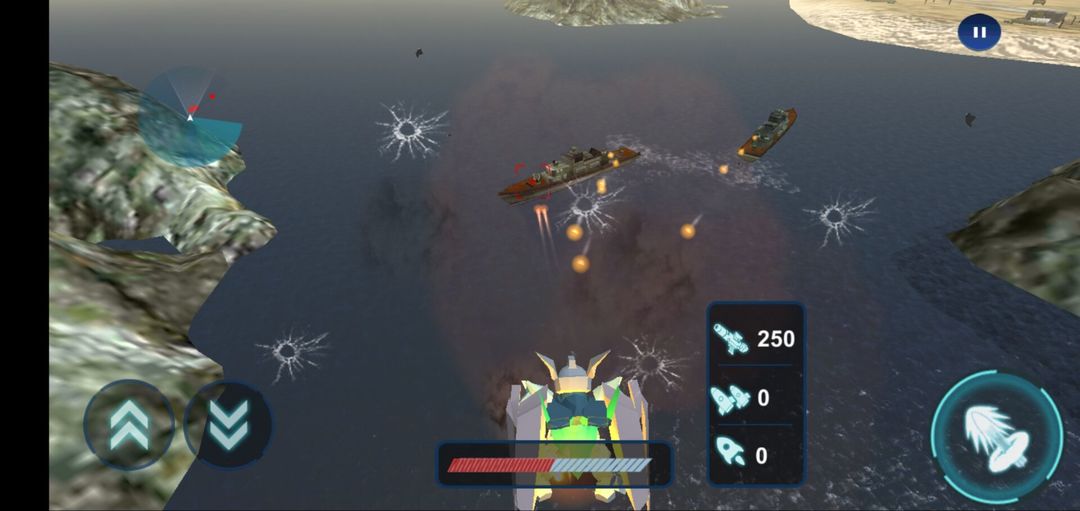 机器人空袭大战 게임 스크린 샷