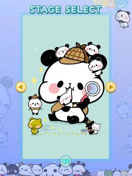 ปริศนา : หมีแพนด้า - MOCHI MOCHI PANDA ภาพหน้าจอเกม