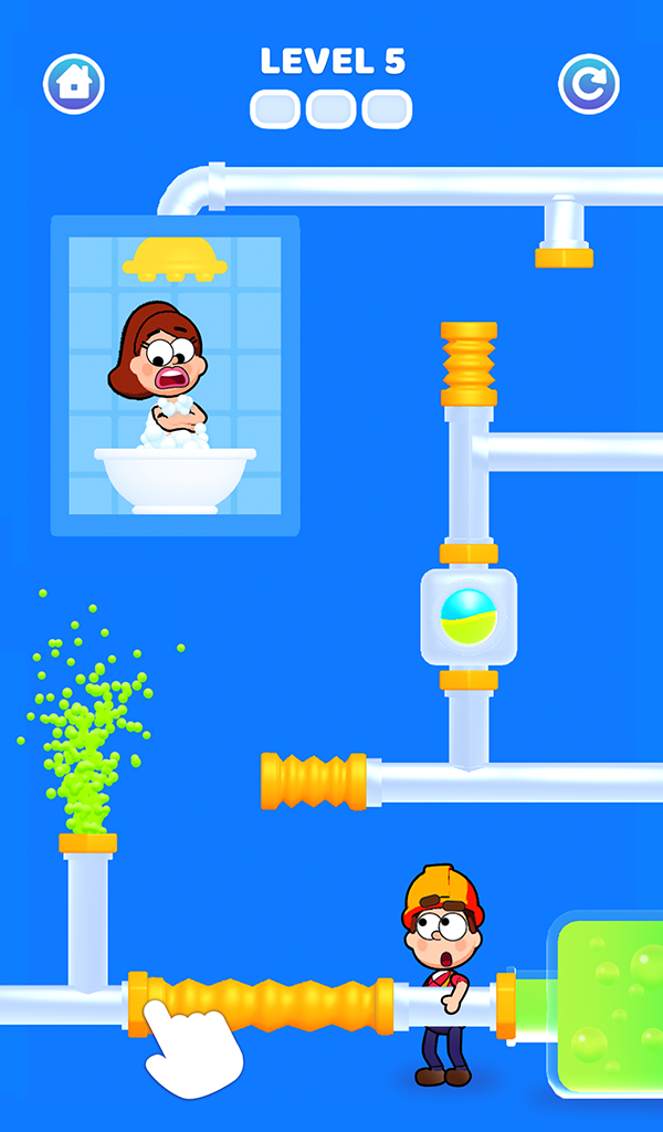 Plumber Masters Game Screenshot