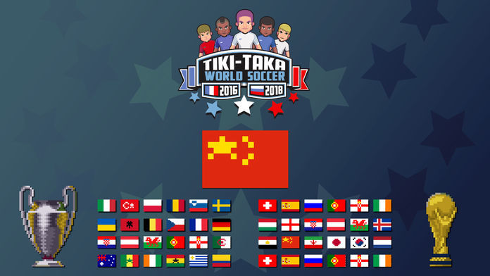 Tiki Taka World Soccer 게임 스크린 샷