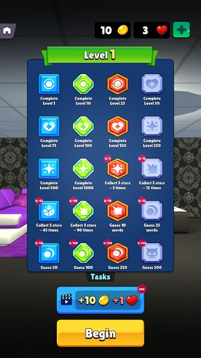 Screenshot of Croco - Word Puzzle Games