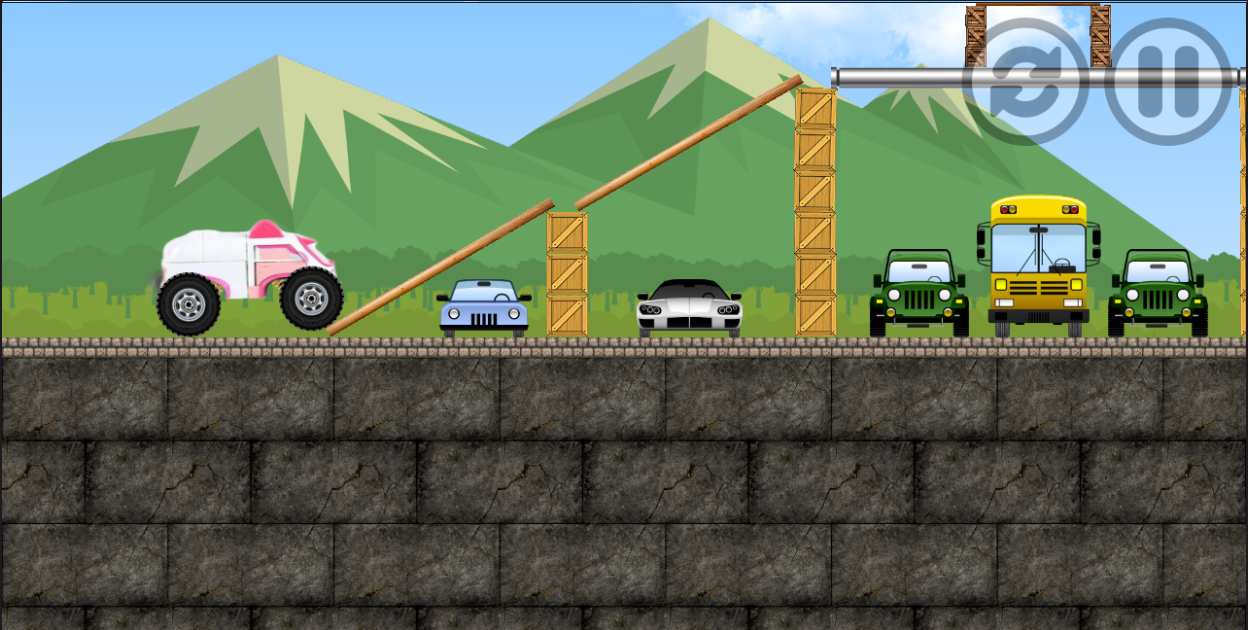 Robocar Amber Adventure Game Screenshot