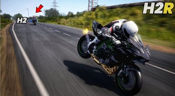 Kawasaki Ninja H2 Simulator Game Screenshot