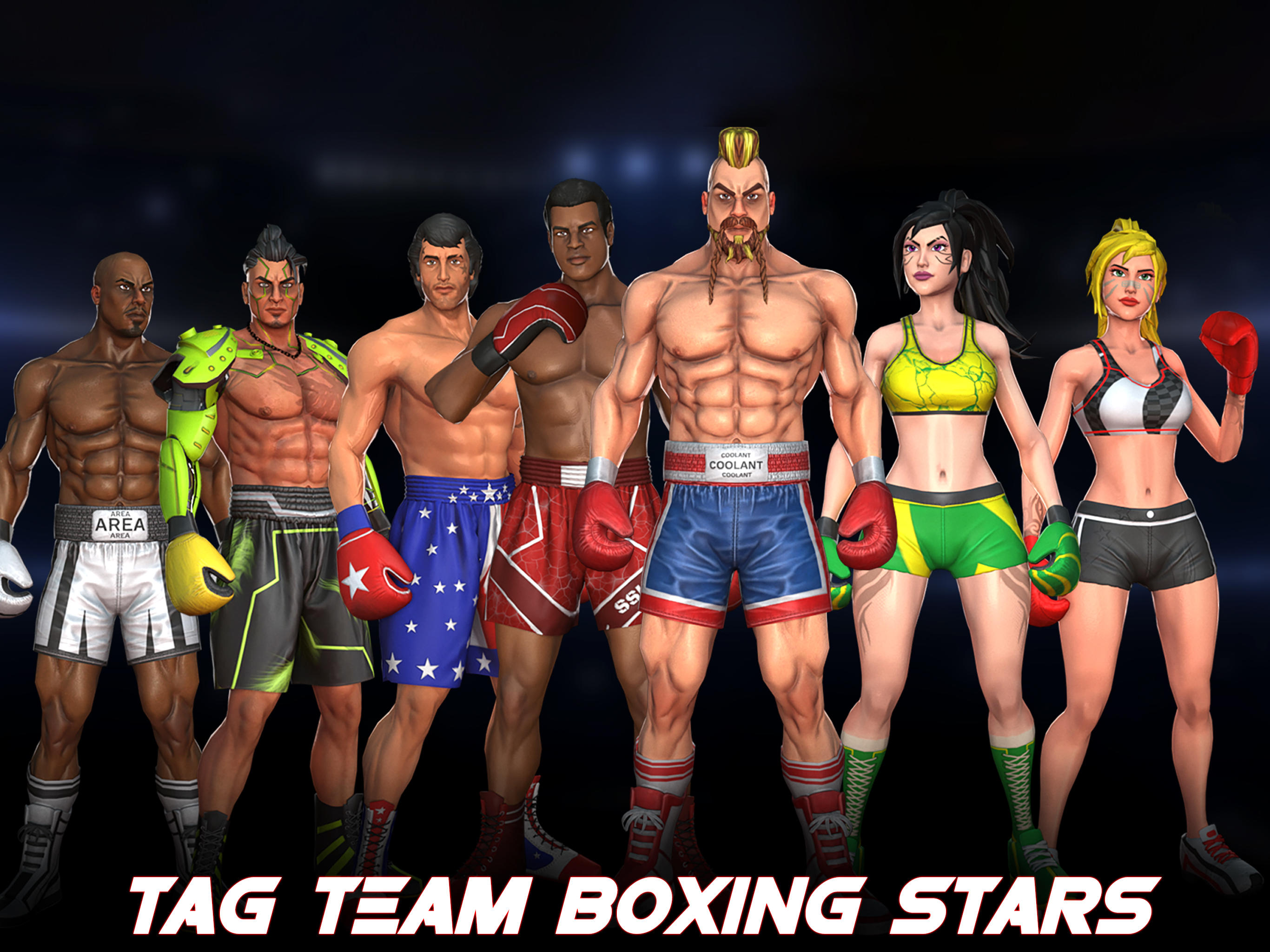 Boxing Heros: Fighting Games Game Screenshot