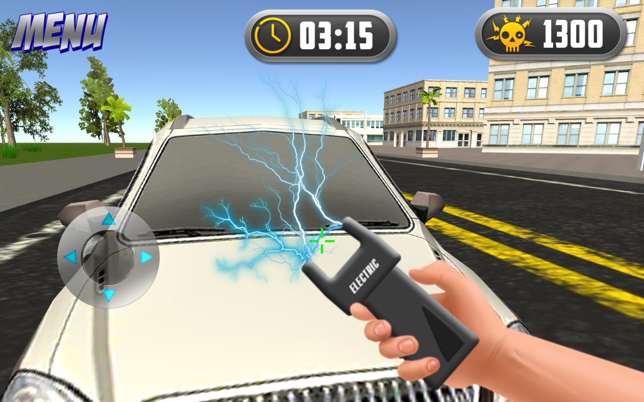 Screenshot of Electric Stun Gun Fake