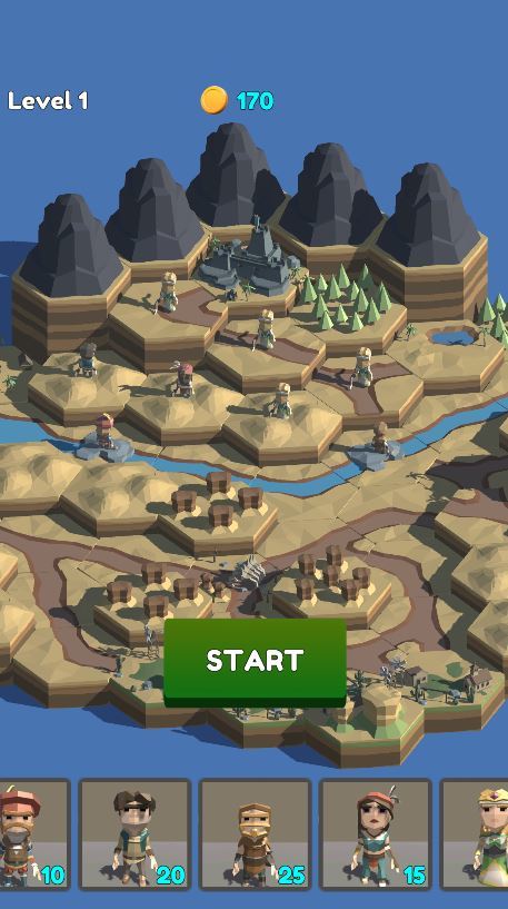 Screenshot of Hexa Combat - Art of Tactic