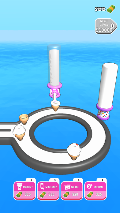 Ice Cream Clicker Game Screenshot