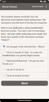 Cuplikan Layar Game Honor Bound