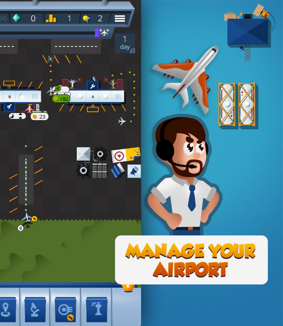 Airport Guy Airport Manager 게임 스크린 샷
