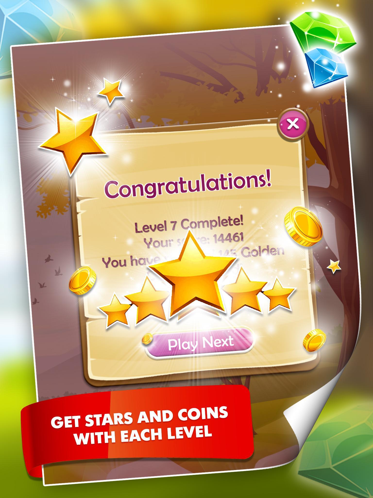 Clash of Gems ゲームのスクリーンショット