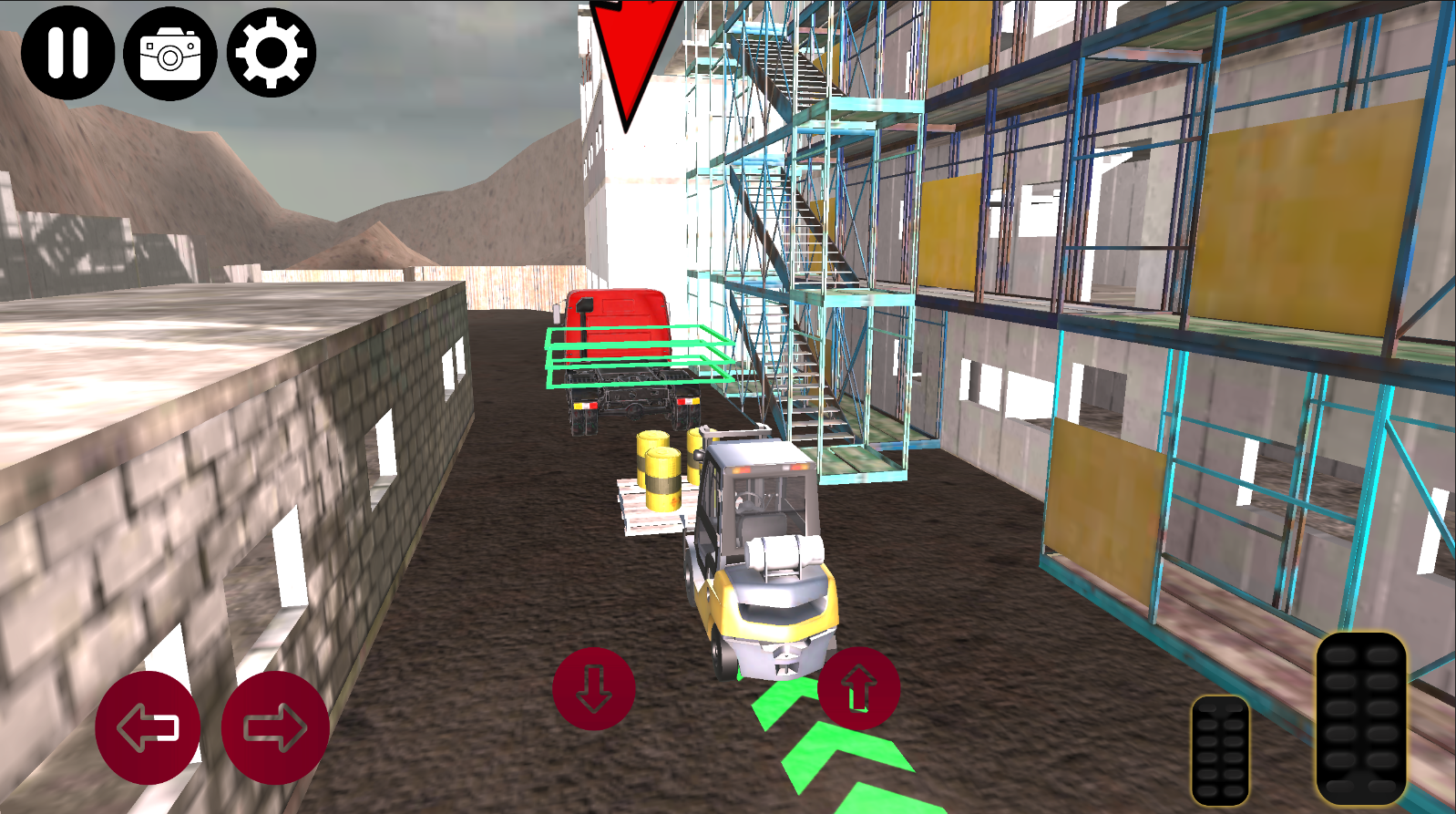 Forklift Driver Simulator Game Game Screenshot