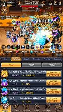 Valkyrie Idle Game Screenshot