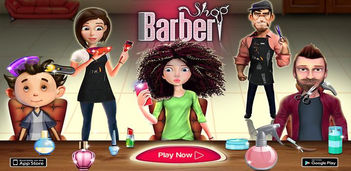 Banner of Barber Shop Hair Salon Games 6.1