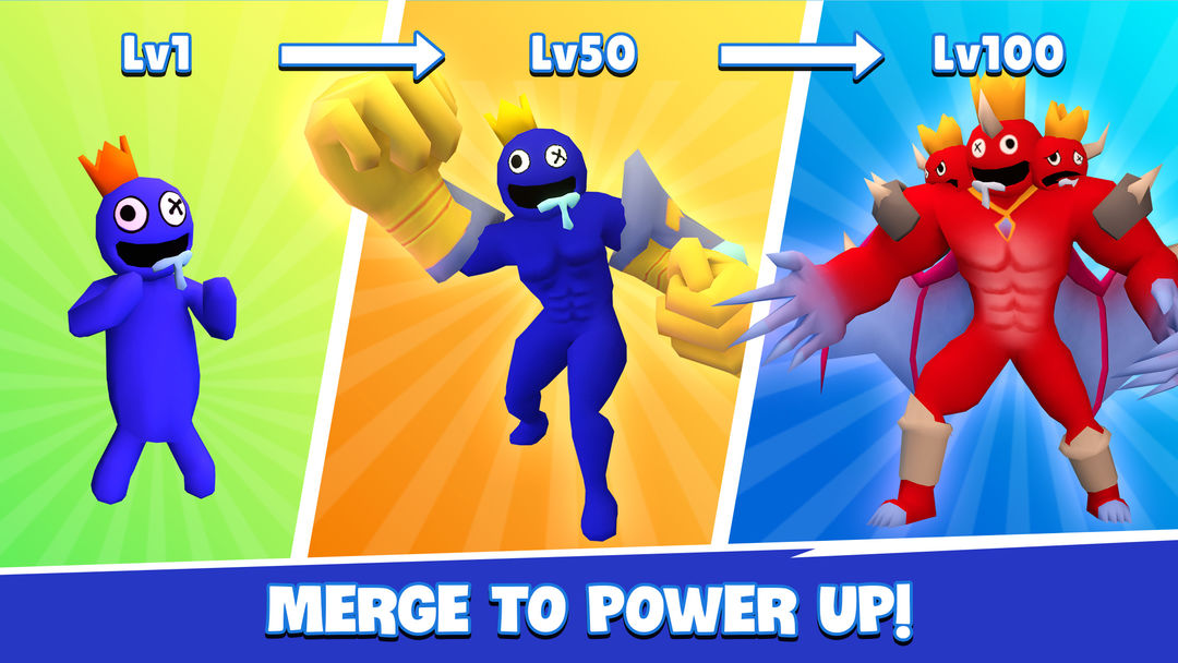Merge Fusion: Rainbow Rampage遊戲截圖