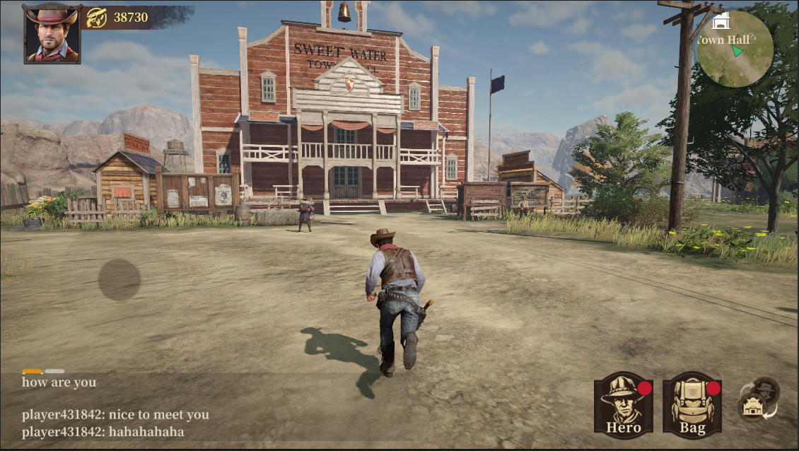 Screenshot of King of the West