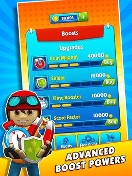 Subway Scooters Race Game Screenshot