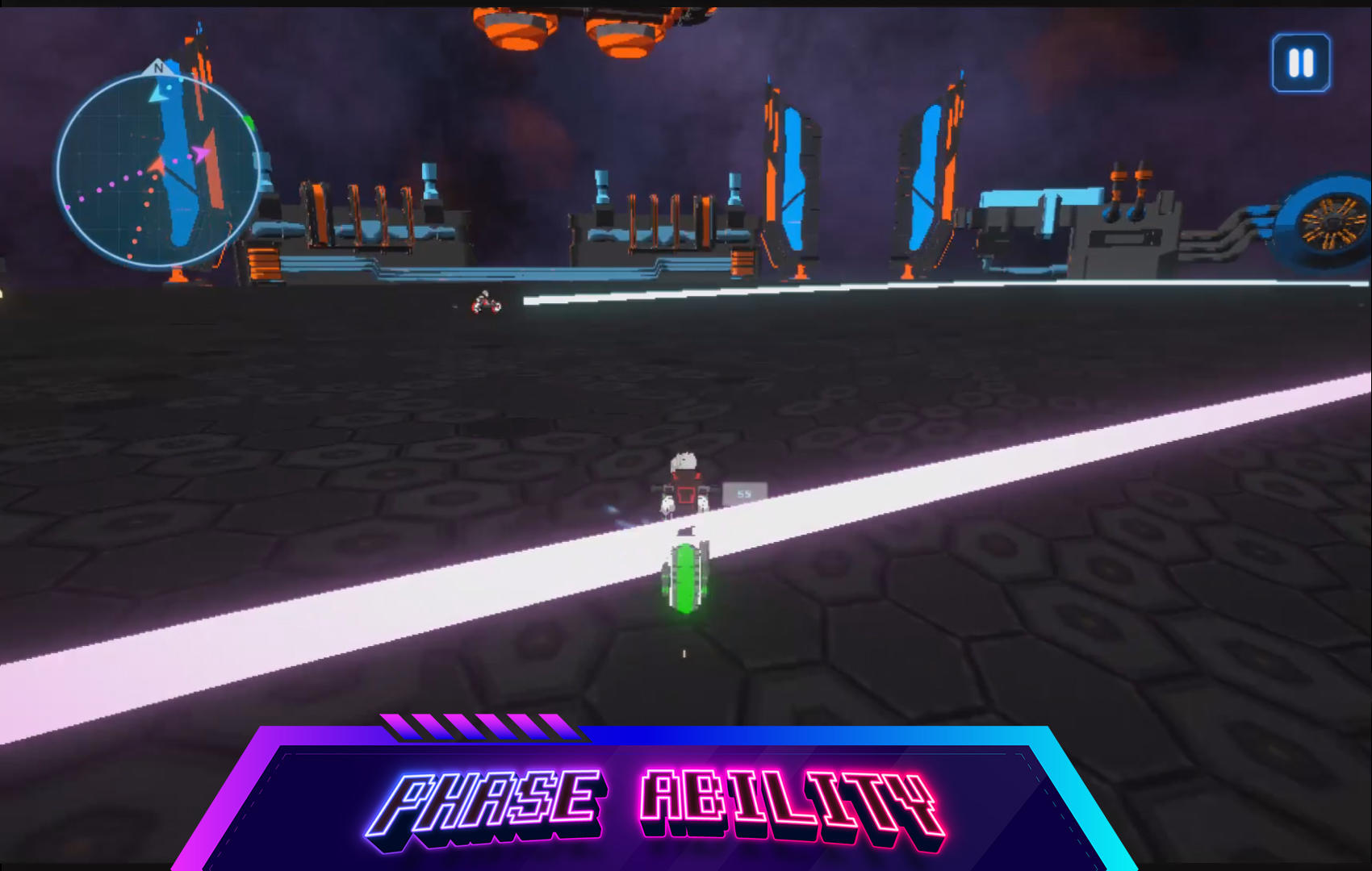 HoloBike 3D Game Screenshot