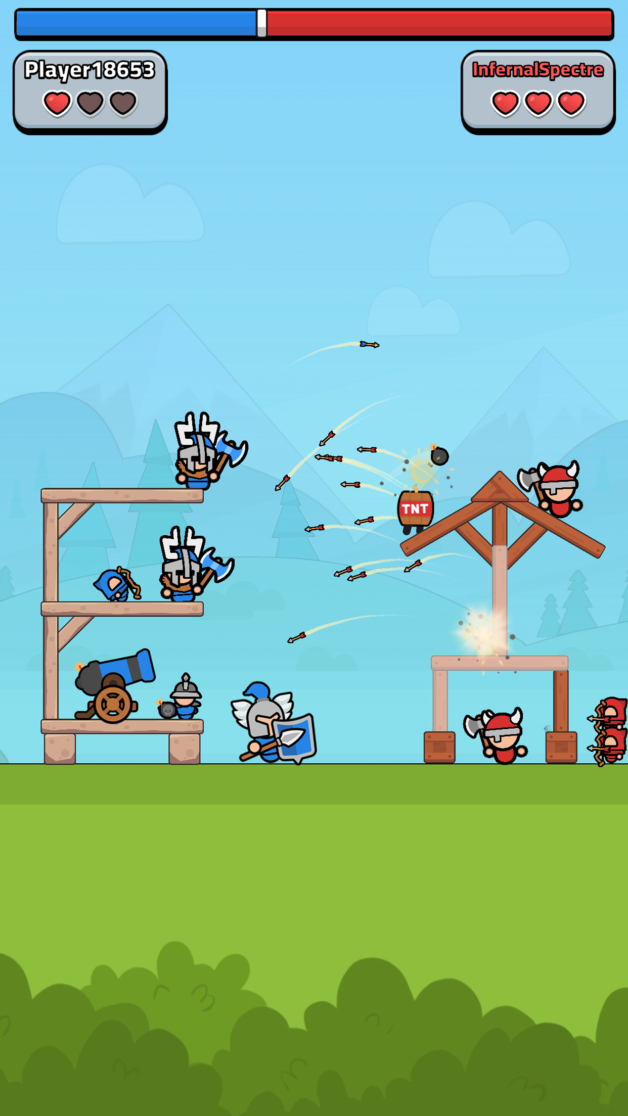 Tower Clash Game Screenshot
