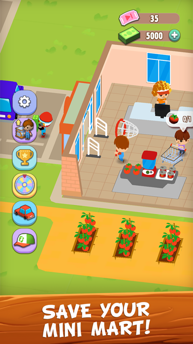 Cuplikan Layar Game My Mini Mini 3D Farm Town Mart