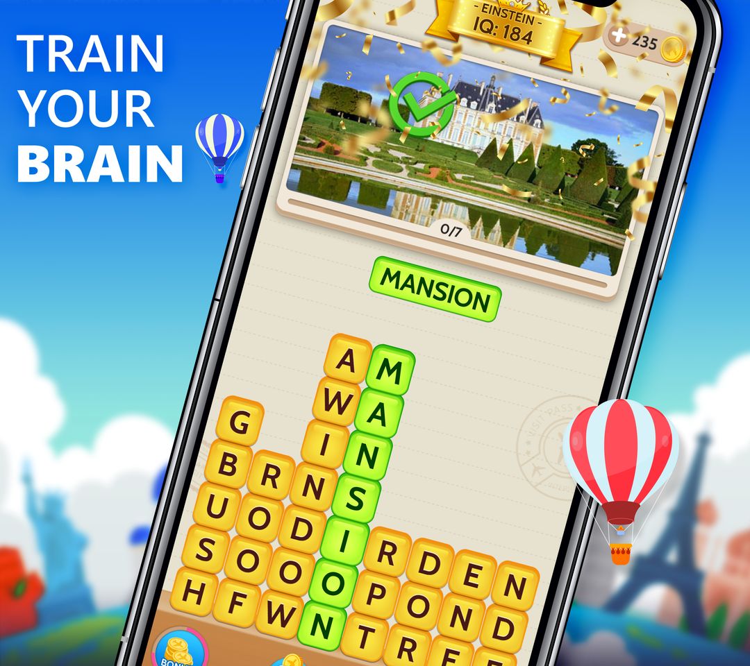 Word World: Genius Puzzle Game screenshot game