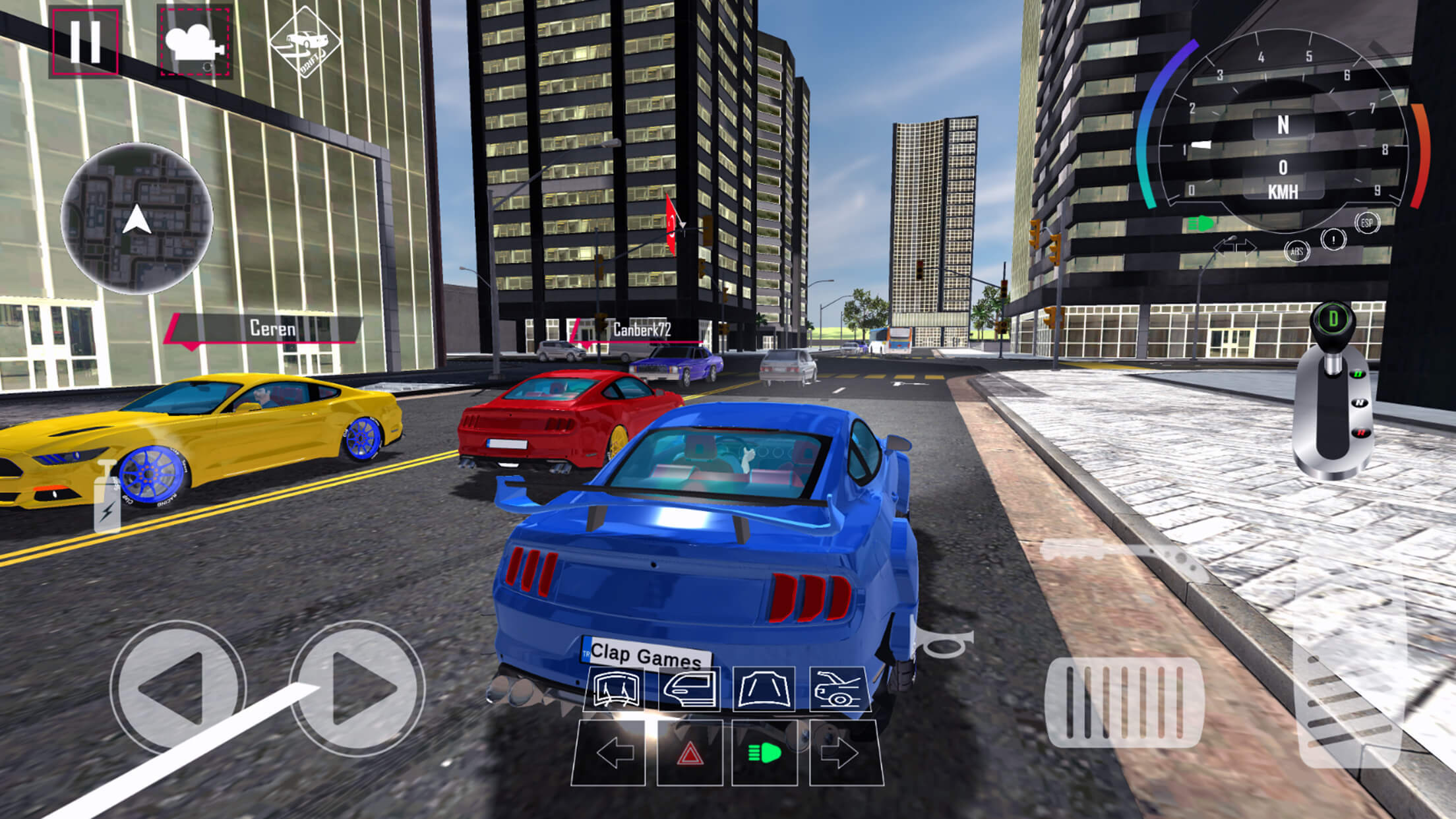 American Mustang Car Racing 게임 스크린샷