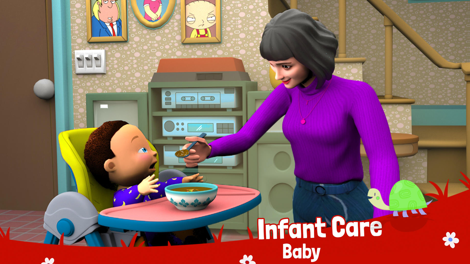 Screenshot of Mother Life Simulator 3D