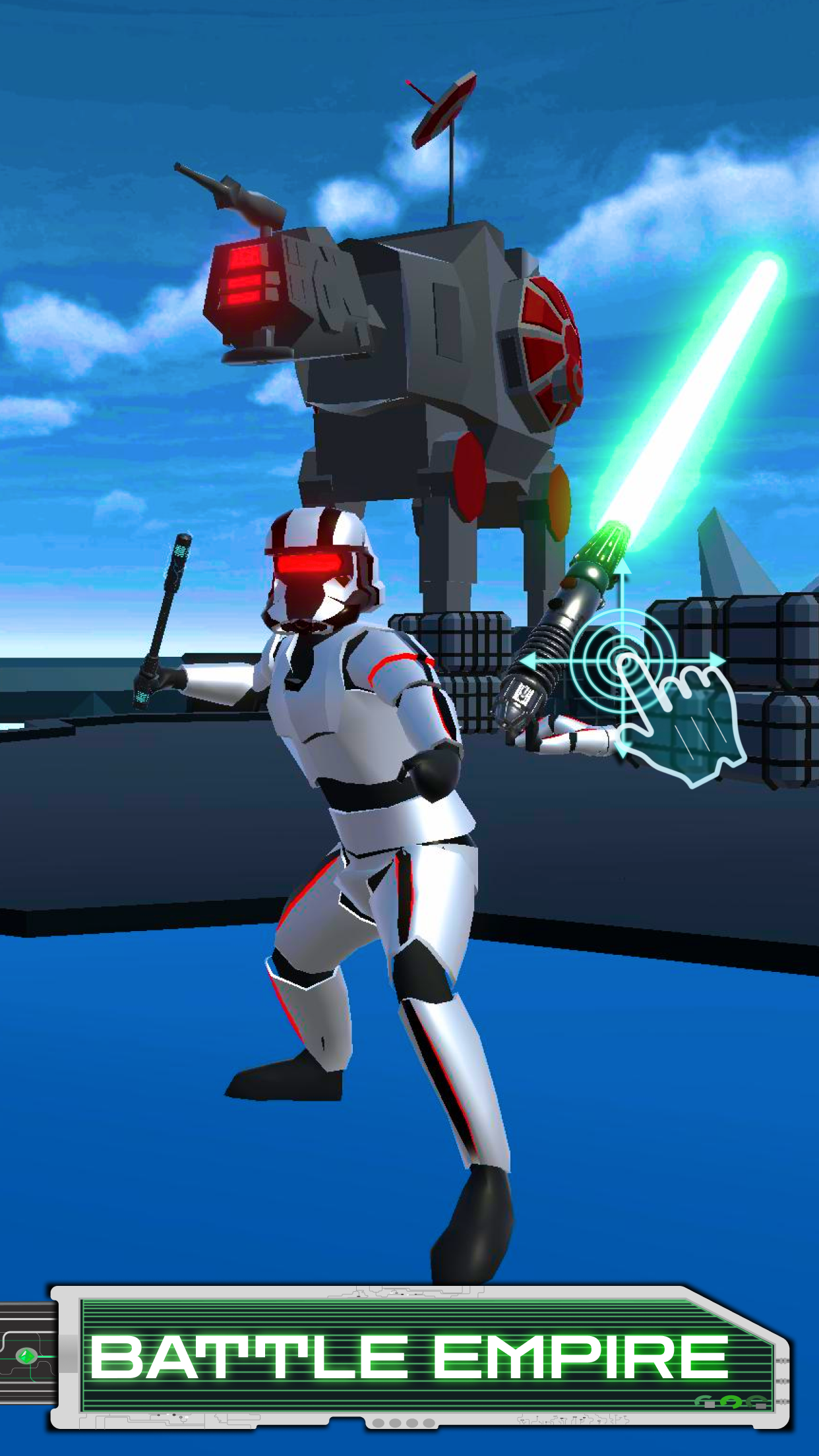 Star Saber sword fighting game Game Screenshot