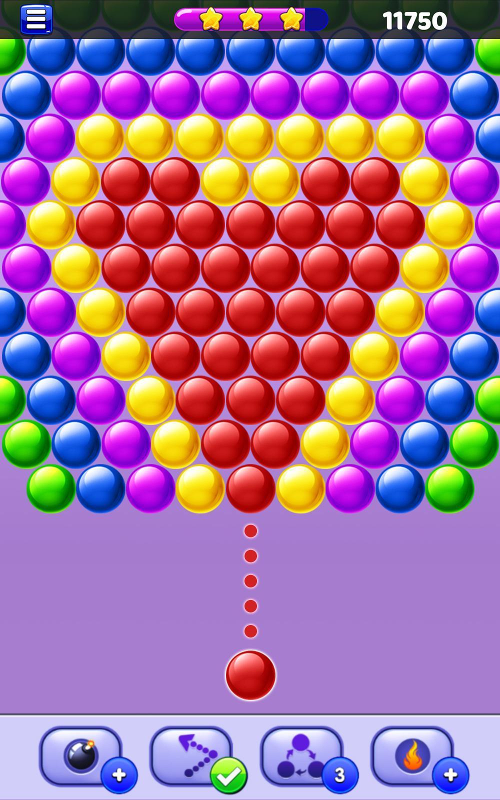 Cuplikan Layar Game Bubble Shooter