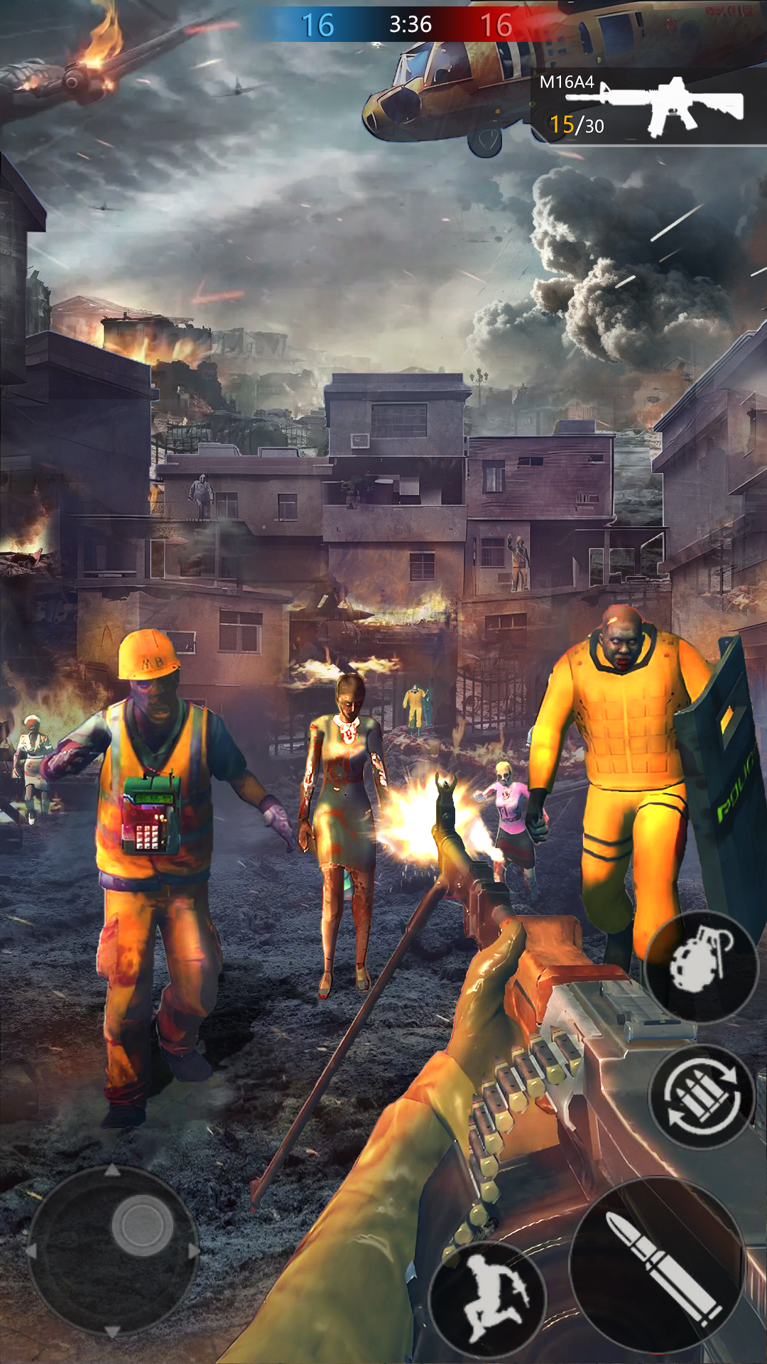Zombie Hunter Gun Killer Game Screenshot