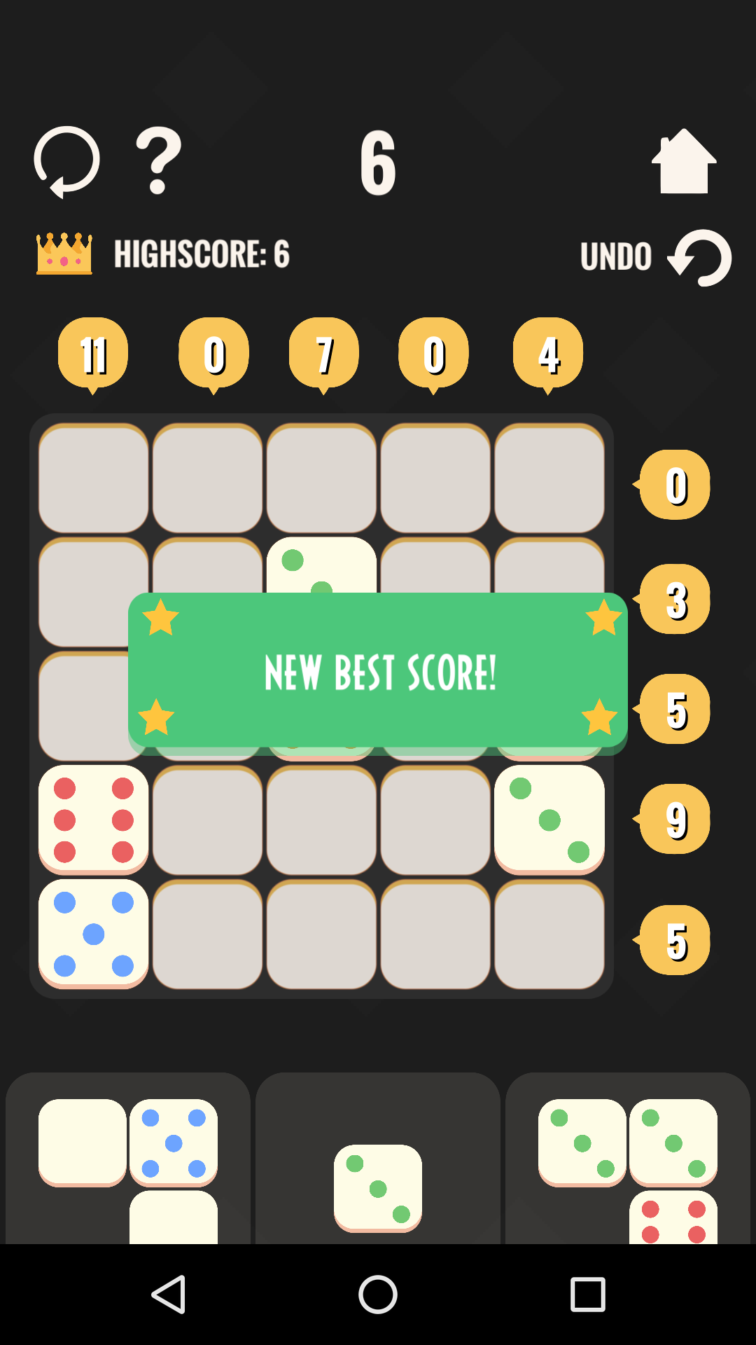Logic Blocks - Make Ten Game Screenshot