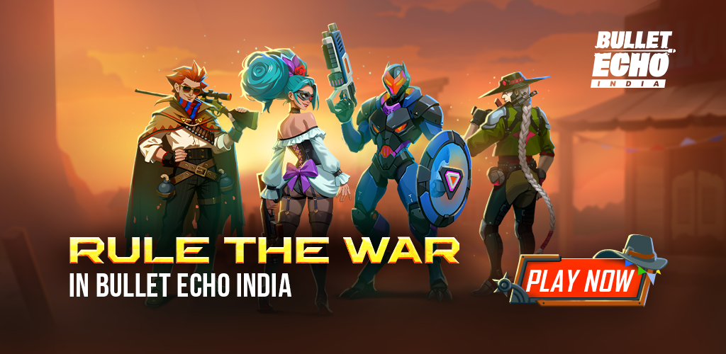 Banner of Bullet Echo India: Gun Game 