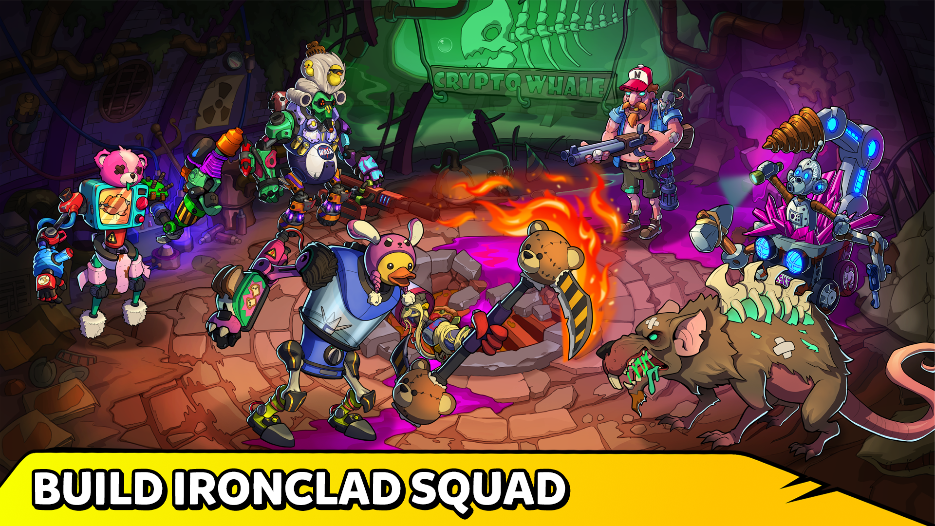 Junkineering: Robot Wars RPG Game Screenshot