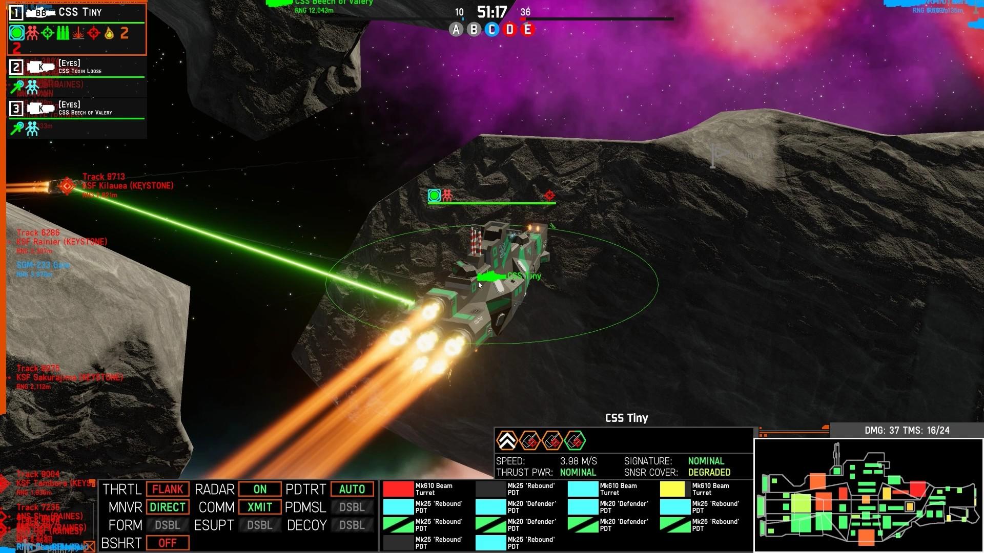 星雲：戰艦指揮官 NEBULOUS: Fleet Command遊戲截圖