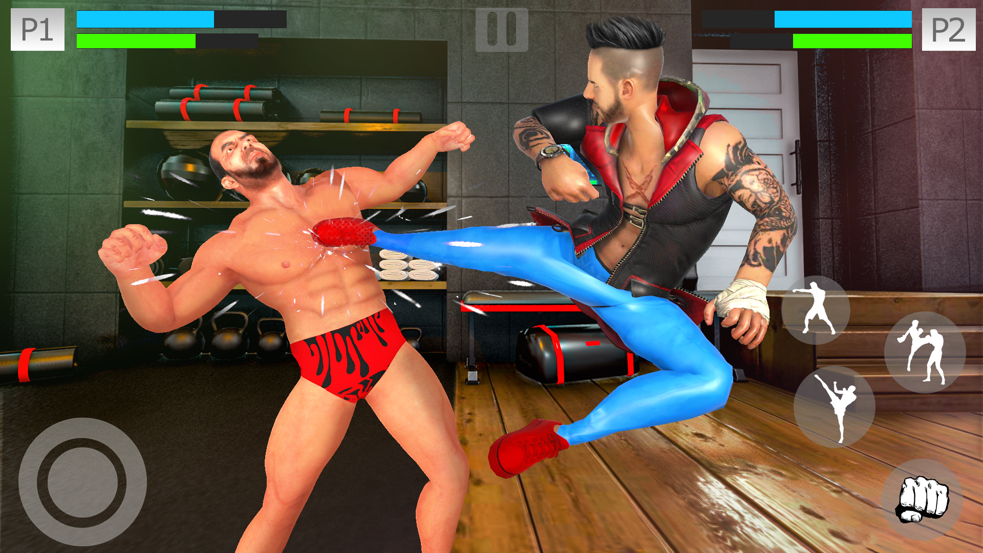 Real Street Fighting Games Game Screenshot