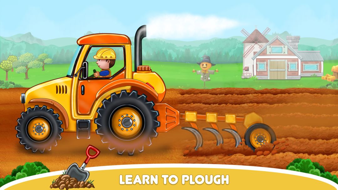 Kids Farm - Kids Tractor Games screenshot game