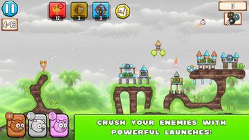 Angry Monsters Catapult Game Screenshot