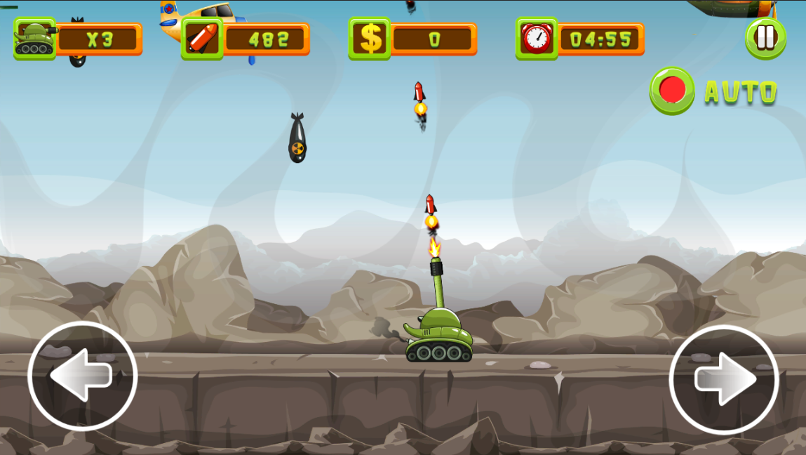 Cuplikan Layar Game Armored Tank : War Battel