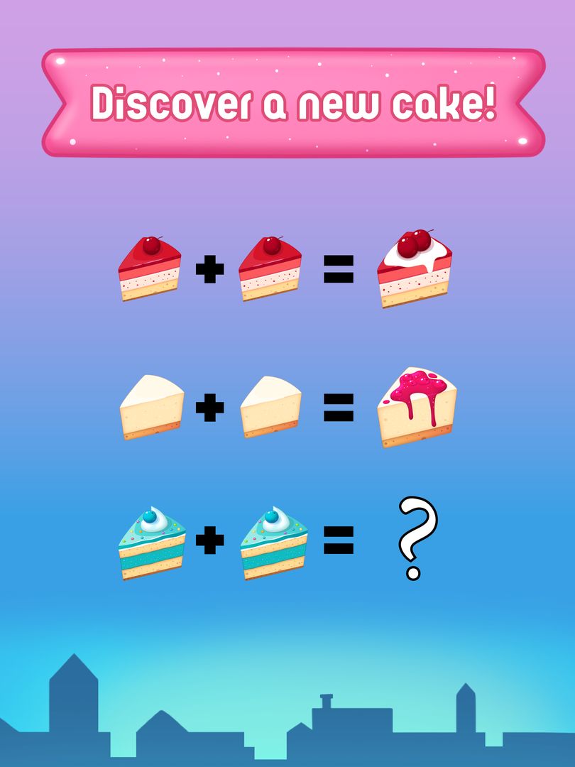 Merge Cakes screenshot game