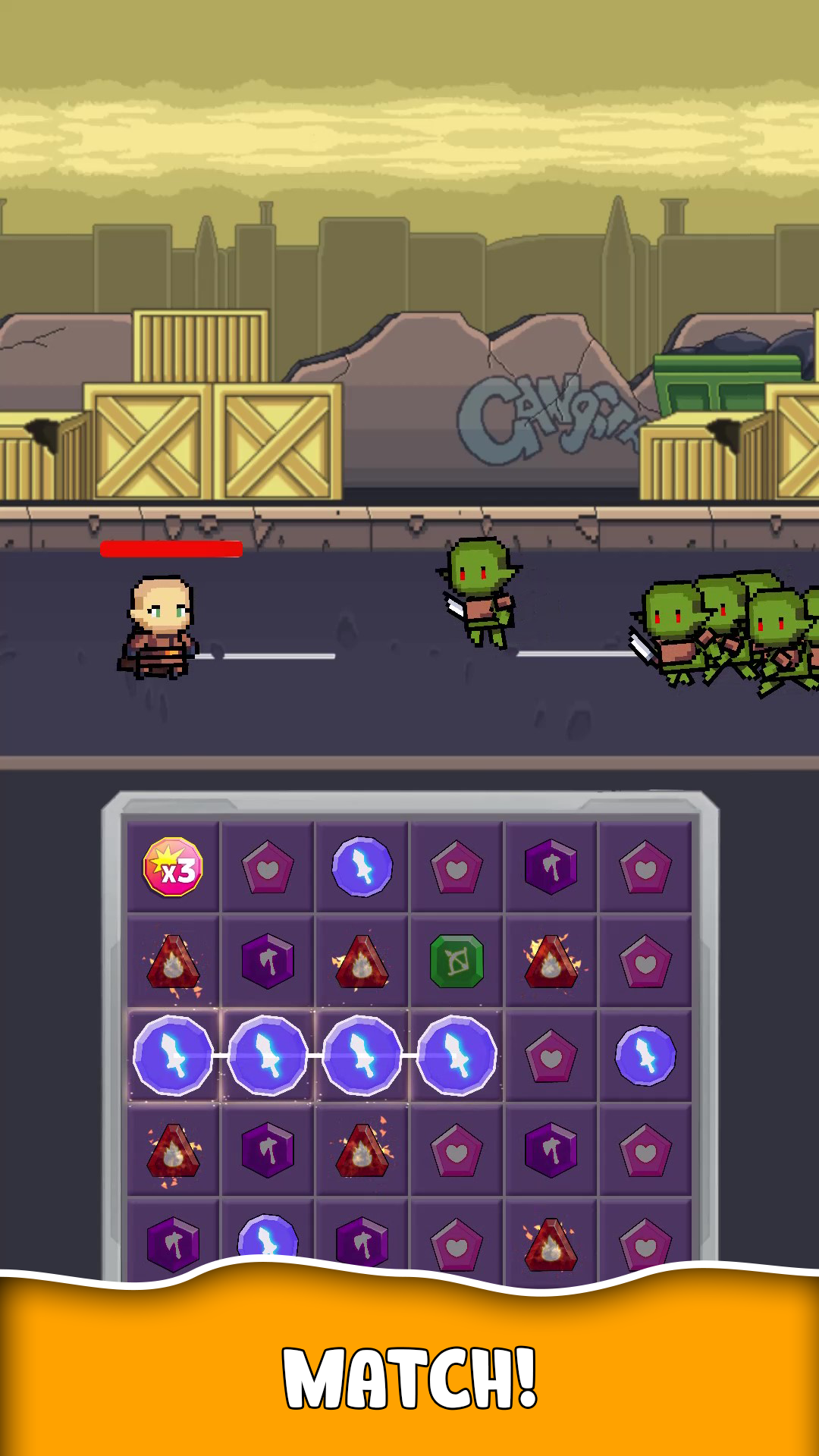 Match Attack Game Screenshot