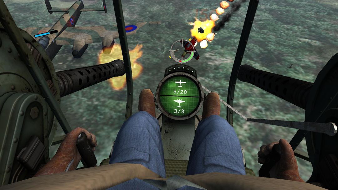 Screenshot of Bandit Six VR