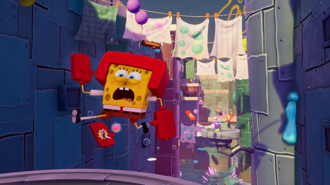 SpongeBob SquarePants: The Cosmic Shake ภาพหน้าจอเกม