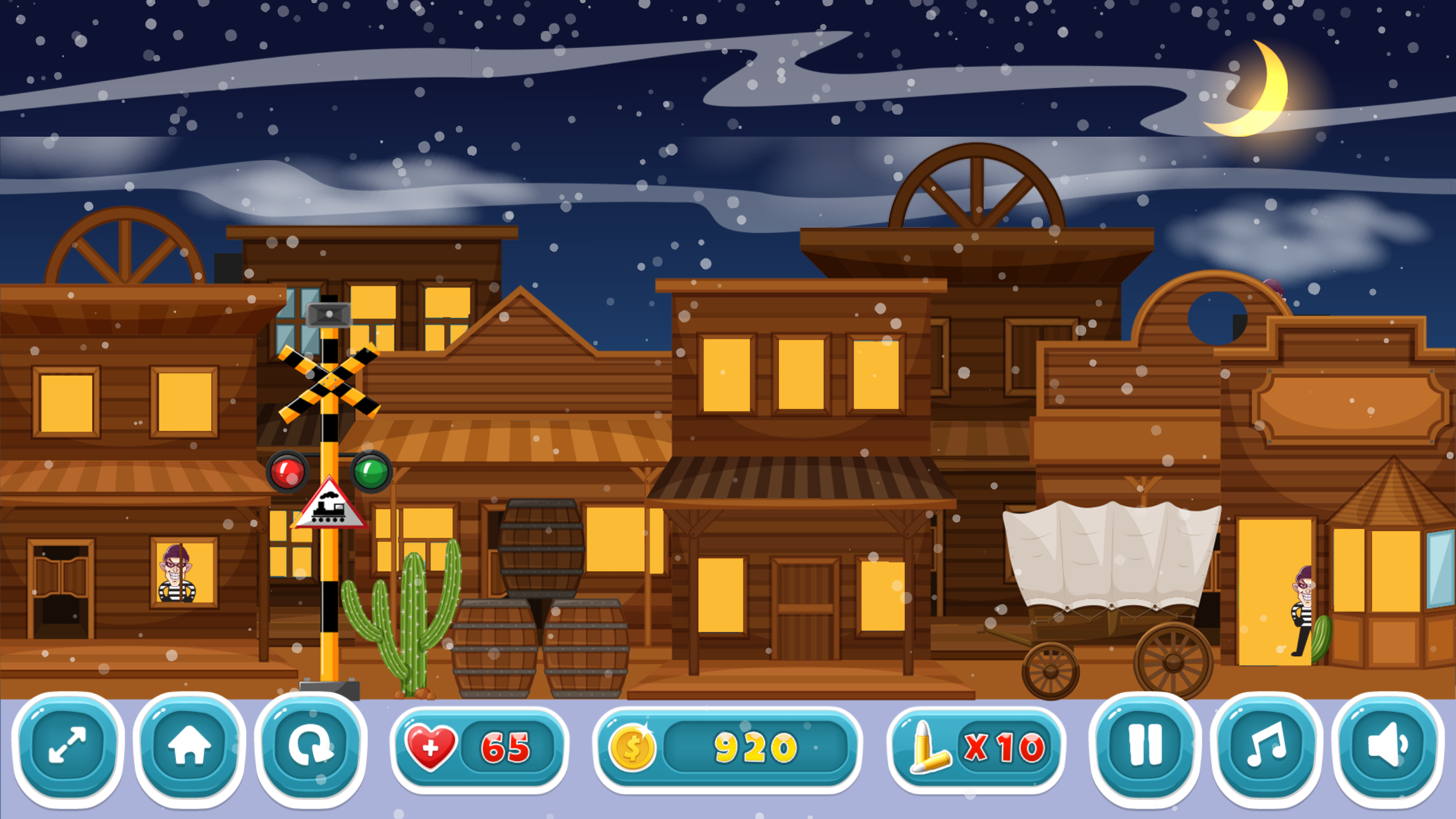 Sniper Shooting Robbers 게임 스크린샷